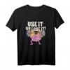 Trainieren Sie Ihren Geist, heben Sie Ihr Gehirn – inspirierendes T-Shirt für geistige und körperliche Fitness mit Motivationsspruch