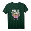Trainieren Sie Ihren Geist, heben Sie Ihr Gehirn – inspirierendes T-Shirt für geistige und körperliche Fitness mit Motivationsspruch