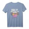 Trainieren Sie Ihren Geist, heben Sie Ihr Gehirn – inspirierendes T-Shirt für geistige und körperliche Fitness mit Motivationsspruch