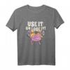 Trainieren Sie Ihren Geist, heben Sie Ihr Gehirn – inspirierendes T-Shirt für geistige und körperliche Fitness mit Motivationsspruch