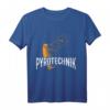 PYROTECHNIK TShirt Feuerwerk Retro Look - Silvester & Neujahr Geschenk für Pyrotechniker, Feuerwerksfans und Veranstaltungstechniker