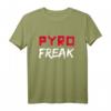 PYRO FREAK! Silvester Feuerwerk Pyrotechniker T-Shirt – Perfekt als Geschenk für Feuerwerks- und Pyrotechnikliebhaber zum Jahreswechsel