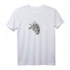 Herzschlag Fahrradfahrer Motiv T-Shirt für Radfahrer, Fahrradfans und Radsportler - Perfekt als Geschenk