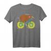 Lustiges Kiwi Fahrrad T-Shirt für Radfahrer aus Neuseeland – Humorvolles Design für Reise- und Abenteuerfans