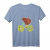 Kiwi Frucht Fahrrad T-Shirt für Neuseeland-Liebhaber & Radfahrer – Perfektes Geschenk für Backpacker & Fahrradfahrer auf Süd- und Nordinsel