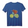 Kiwi Frucht Fahrrad T-Shirt für Neuseeland-Liebhaber & Radfahrer – Perfektes Geschenk für Backpacker & Fahrradfahrer auf Süd- und Nordinsel