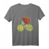 Kiwi Frucht Fahrrad T-Shirt für Neuseeland-Liebhaber & Radfahrer – Perfektes Geschenk für Backpacker & Fahrradfahrer auf Süd- und Nordinsel