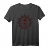 Dia de los Muertos Mandala Totenkopf T-Shirt für Halloween & Dia de los Muertos - Gruseliges Design für Horror-Fans, Partnerlook & Esoteriker