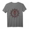 Dia de los Muertos Mandala Totenkopf T-Shirt für Halloween & Dia de los Muertos - Gruseliges Design für Horror-Fans, Partnerlook & Esoteriker