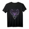 Fallen Angel Wings Dark Goth Kleidung Herz von Asexual - Gothic Fantasy T-Shirt für LGBTQA und dunkle Mode