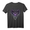 Fallen Angel Wings Dark Goth Kleidung Herz von Asexual - Gothic Fantasy T-Shirt für LGBTQA und dunkle Mode