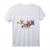 Be Different! Damen & Herren Lustiges Eulen T-Shirt mit Spruch - Individuelles Tiermotiv für Tierliebhaber & Mut zur Andersartigkeit
