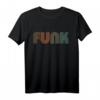 Funk Music Design mit Retro Vintage inspiriert vom Sound der 70er Jahre – Nostalgisches T-Shirt für Funk- und G-Funk-Fans