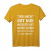 Lustiges Männer T-Shirt mit Spruch »Wer Nicht Mit Mir Auskommt An Sich Arbeiten« – Perfekt für Arbeit, Party und als Geschenk für Freunde und Vater
