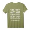Lustiges Männer T-Shirt mit Spruch »Wer Nicht Mit Mir Auskommt An Sich Arbeiten« – Perfekt für Arbeit, Party und als Geschenk für Freunde und Vater