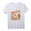 Tis The Season Pumpkin Spice Latte Halloween Herbst Kaffee Langarmshirt – Perfekt für Herbst, Halloween & Kürbis-Gewürz-Liebhaber