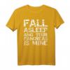 Humorvolles Typ 1 Diabetes T-Shirt - Fall Asleep and Your Pancreas is Mine, Bewusstseins- und Familiengeschenk