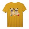 Lustiges Mops Hund Welpe isst Schokolade T-Shirt – Perfektes Geschenk für Hundeliebhaber, Partner & Freunde zu jedem Anlass