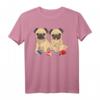 Lustiges Mops Hund Welpe isst Schokolade T-Shirt – Perfektes Geschenk für Hundeliebhaber, Partner & Freunde zu jedem Anlass