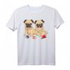 Lustiges Mops Hund Welpe isst Schokolade T-Shirt – Perfektes Geschenk für Hundeliebhaber, Partner & Freunde zu jedem Anlass