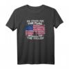 We Stand for The Flag Kneel for the Fallen Patriotisches T-Shirt - Gedenken an Gefallene Soldaten & Nationalstolz