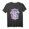 Kawaii Pastell Goth Einhorn Regenbogen T-Shirt – Süßes und Gruseliges Gothic Halloween Shirt für Anime, Harajuku & Otaku Fans