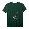 HapPanda Pocahontas Meeko Flit Colorful Leafs Fall V-Ausschnitt T-Shirt - Offiziell lizenziert, ideal als Geburtstagsgeschenk