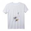 HapPanda Pocahontas Meeko Flit Colorful Leafs Fall V-Ausschnitt T-Shirt - Offiziell lizenziert, ideal als Geburtstagsgeschenk