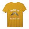 Herren T-Shirt mit Spruch: Warum Ich Bäume Fälle Weil Ich Es Kann – Lustiges Geschenk für Holzfäller & Waldarbeiter