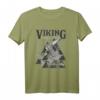 Viking World Tour T-Shirt mit Axt Weltkarte und Valknut – Perfektes Geschenk für Wikinger, Kelten, Germanen Fans und Mythologie-Enthusiasten