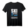 SKI Rettungs - Du fällst wir schleppen T-Shirt - Lustiges Bergrettungs- und Pistenwachen-Shirt als Geschenk für Bergretter