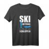 SKI Rettungs - Du fällst wir schleppen T-Shirt - Lustiges Bergrettungs- und Pistenwachen-Shirt als Geschenk für Bergretter