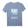 SKI Rettungs - Du fällst wir schleppen T-Shirt - Lustiges Bergrettungs- und Pistenwachen-Shirt als Geschenk für Bergretter