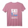 SKI Rettungs - Du fällst wir schleppen T-Shirt - Lustiges Bergrettungs- und Pistenwachen-Shirt als Geschenk für Bergretter