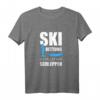SKI Rettungs - Du fällst wir schleppen T-Shirt - Lustiges Bergrettungs- und Pistenwachen-Shirt als Geschenk für Bergretter