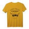 Vintage-Schild mit Aufschrift Farm Fresh Pumpkin - Rustikales Herbst- und Halloween-T-Shirt für Gemütliche Jahreszeiten