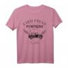 Vintage-Schild mit Aufschrift Farm Fresh Pumpkin - Rustikales Herbst- und Halloween-T-Shirt für Gemütliche Jahreszeiten