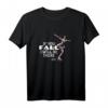 Damen Eiskunstlauf T-Shirt - Wenn Du Fällst Bin Ich Da, Motivationsshirt für Eiskunstlauf & Eisschnelllauf Fans
