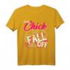 Biker Babe Gift Motorcycle This Chick Didn't Fall Off T-Shirt - Vintage Style Motorrad Graphic für Frauen & Männer, Perfekt als Geschenk für Motorradliebhaber