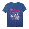 Biker Babe Gift Motorcycle This Chick Didn't Fall Off T-Shirt - Vintage Style Motorrad Graphic für Frauen & Männer, Perfekt als Geschenk für Motorradliebhaber