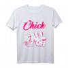 Biker Babe Gift Motorcycle This Chick Didn't Fall Off T-Shirt - Vintage Style Motorrad Graphic für Frauen & Männer, Perfekt als Geschenk für Motorradliebhaber