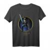 Star Wars Jedi: Fallen Order Cal Blue Saber Action Pose T-Shirt – Offiziell lizenzierte Fan-Bekleidung für Jedi-Fans