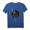Star Wars Jedi: Fallen Order Cal Blue Saber Action Pose T-Shirt – Offiziell lizenzierte Fan-Bekleidung für Jedi-Fans