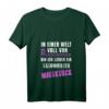Damen Tätowiertes Miststück T-Shirt mit V-Ausschnitt – Ironisch, Witzig & Attraktiv für Tattoo-begeisterte Frauen, perfektes Geschenk zu Geburtstag & Weihnachten