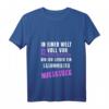 Damen Tätowiertes Miststück T-Shirt mit V-Ausschnitt – Ironisch, Witzig & Attraktiv für Tattoo-begeisterte Frauen, perfektes Geschenk zu Geburtstag & Weihnachten