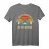 Holzfäller Kettensäge Retro Motorsäge T-Shirt - Lustiges Geschenk für Waldarbeiter, Förster & Baumfäller zu Geburtstag & Weihnachten