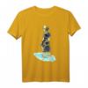HapPanda Kingdom Hearts Sora Sea Salt Ice Cream Sketch T-Shirt - Offiziell lizenzierte Vintage Gaming Bekleidung für Fans