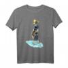 HapPanda Kingdom Hearts Sora Sea Salt Ice Cream Sketch T-Shirt - Offiziell lizenzierte Vintage Gaming Bekleidung für Fans