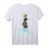 HapPanda Kingdom Hearts Sora Sea Salt Ice Cream Sketch T-Shirt - Offiziell lizenzierte Vintage Gaming Bekleidung für Fans