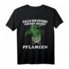 Falls ich sterbe giesst meine Pflanzen - Monstera & Pflanzenliebhaber T-Shirt für Gärtner, Pflanzenmütter & Crazy Plant Ladies